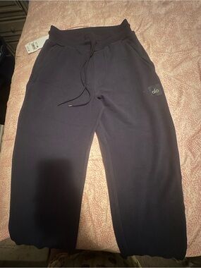 ALO Yoga Navy Track Jogger Pants